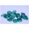 Image 1 : 157.85 CTW AFRICAN EMERALD MIX SHAPES LOOSE STONES