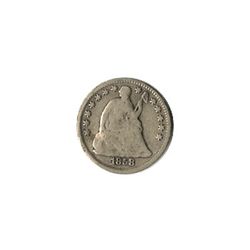 Early Type Seated Half Dime 1837-1873 G-VG