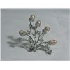 Image 1 : SUPERIOR PEACH PEARL CZ BROOCH AUTHENTIC PHILIPPINE PEA