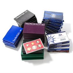 Complete Set US Proof Sets 1968-2012 Regular Clad Issue