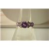 Image 1 : 16.60 ctw Amethyst  Ring .925 Sterling Silver