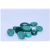 Image 1 : 30.15 CTW AFRICAN EMERALD CABUSHION LOOSE STONES
