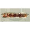 Image 1 : 12.50 CTW GARNET RING .925 STERLING SILVER