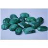 Image 1 : 153.20 CTW AFRICAN EMERALD MIX SHAPES LOOSE STONES (14)