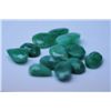 Image 1 : 96.50 CTW AFRICAN EMERALD MIX SHAPES LOOSE STONES (12)