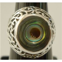 26.65 ctw Multi color Ring .925 Sterling Silver