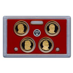 US Presidential Dollar 4pc Proof Set 2012 Without Box