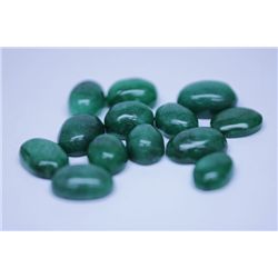 108.75 CTW AFRICAN EMERALD CABUSHION LOOSE STONES