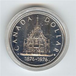 Canada 1976 silver dollar, Library