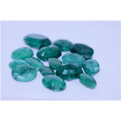 171.30 CTW AFRICAN EMERALD MIX SHAPES LOOSE STONES