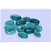 Image 1 : 171.30 CTW AFRICAN EMERALD MIX SHAPES LOOSE STONES