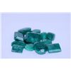 Image 1 : 146.18 CTW AFRICAN EMERALD MIX SHAPES LOOSE STONES