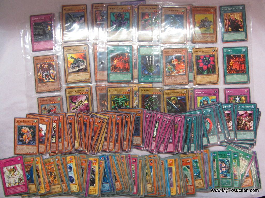 Konami YUGIOH Trading Card Game Cards