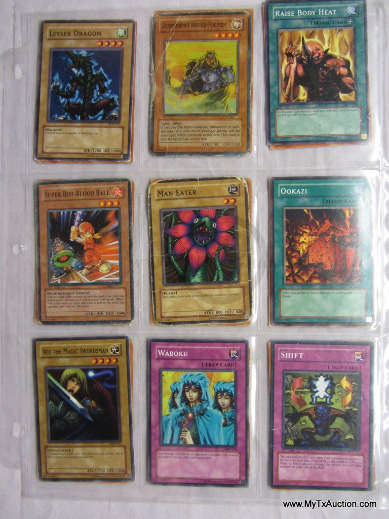 Konami YU-GI-OH Trading Card Game Cards