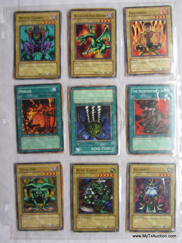 Konami YU-GI-OH Trading Card Game Cards