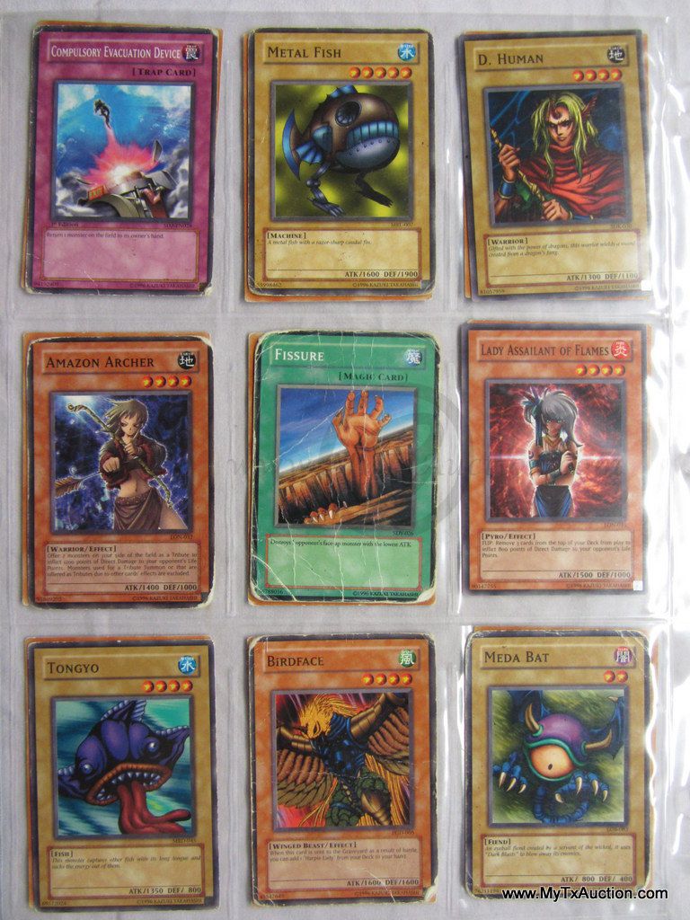 Konami YU-GI-OH Trading Card Game Cards
