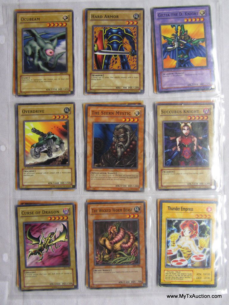 Konami YU-GI-OH Trading Card Game Cards