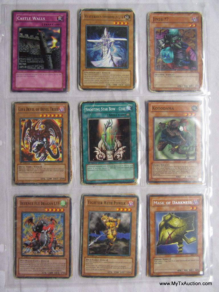 Konami YU-GI-OH Trading Card Game Cards