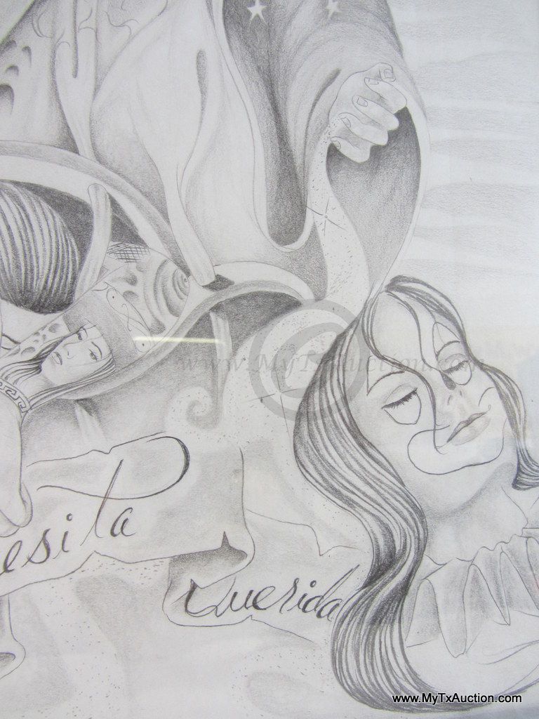 Religious Art Work Pencil Drawing -2001-