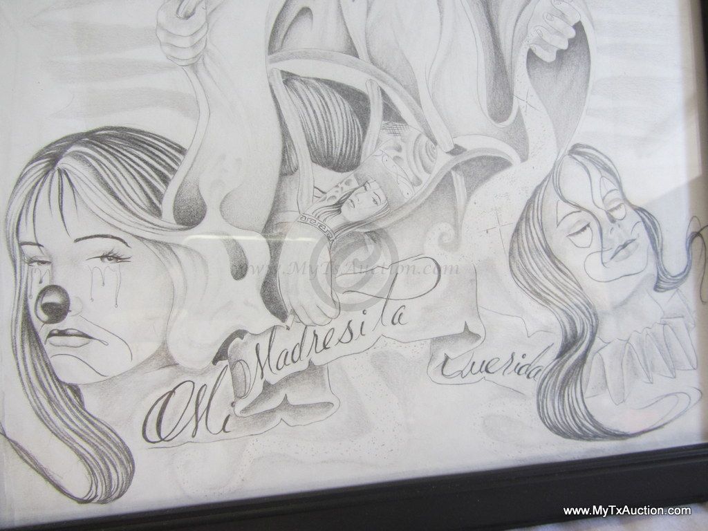 Religious Art Work Pencil Drawing -2001-