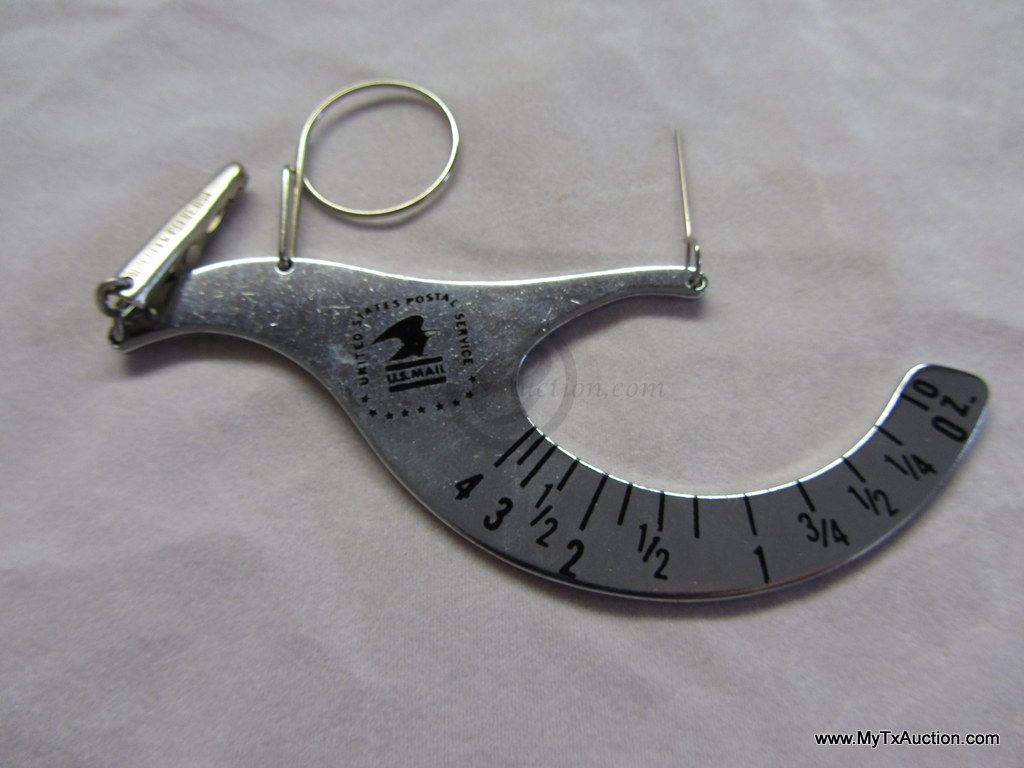 Vintage Hanging Postal Scales 04 Ounce