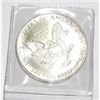 Image 2 : 1987 1oz SILVER EAGLE *PROOF HIGH GRADE* SILVER EAGLE CAME OUT OF SAFE!!