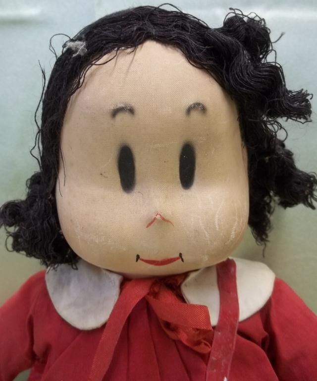 Little Lulu Doll w/Purse & Dress Circa MidCentury