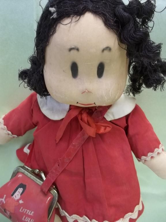 Little Lulu Doll w/Purse & Dress Circa MidCentury