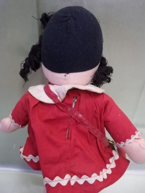 Little Lulu Doll w/Purse & Dress Circa MidCentury