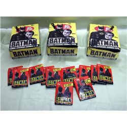 3 Boxes - Batman 2nd Series Cards By Topps