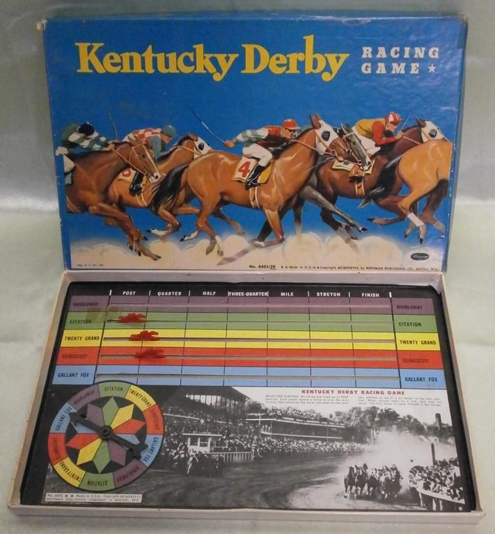 2 Vintage Kentucky Derby Racing Games