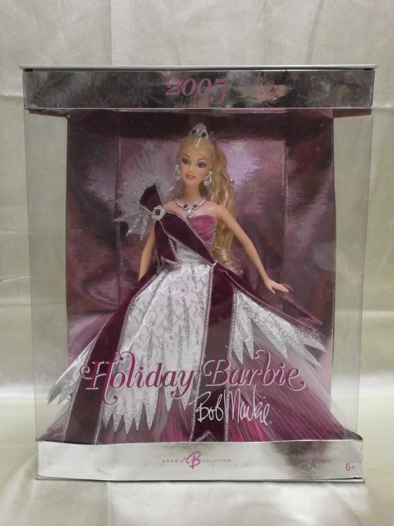 2005 holiday barbie bob mackie value
