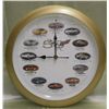 Image 1 : 50th Anniversary Corvette Clock w/Engine Sounds