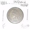 Image 1 : 1882 INDIAN HEAD PENNY RED BOOK VALUE IS $10.00 *RARE FINE GRADE*!!