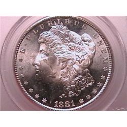 1881-S Morgan Dollar Ch MS64 PCGS