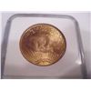 Image 2 : 1924 NGC MS-66 $20 ST GAUDENS GOLD COIN, HIGH GRADE RARELY FOUND