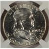 Image 2 : 1963-D FRANKLIN HALF DOLLAR MS-63 FBL FULL BELL LINES
