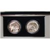 Image 1 : 2001 2 PIECE AMERICAN BUFFALO Pf. AND UNC. COMMEMORATIVE COIN SET