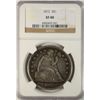 Image 1 : 1872 Seated Liberty Dollar NGC XF40 Nice!