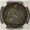 Image 2 : 1872 Seated Liberty Dollar NGC XF40 Nice!