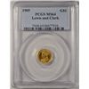 Image 1 : 1905 Lewis and Clark $1 Gold PCGS MS64 Rare!