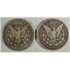Image 2 : 1891-O, &1892-O MORGAN DOLLARS BOTH VG