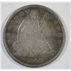 Image 1 : 1844   Seated  half $    G/VG  est $-$45-$50