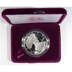 1990  Silver proof Eagle no Box / papers  Est  $65-$70