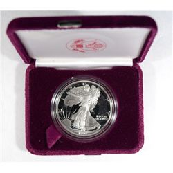 1990  Silver proof Eagle no Box / papers  Est  $65-$70