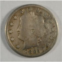 1885 LIBERTY NICKEL CHOICE FINE, LOTS OF HAIR DETAIL. VERY NICE COIN