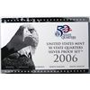 Image 2 : 2006 AND 2007 UNITED STATES MINT SILVER STATE QUARTERS  PROOF SETS