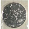 Image 2 : 2000 CANADIAN MAPLE LEAF ONE OUNCE .9999 SILVER COIN (WITH FIREWORKS)