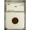 Image 1 : 1877 INDIAN HEAD CENT PCI G-4