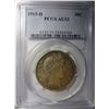 Image 1 : 1915-D BARBER HALF DOLLAR PCGS AU53, NICE COIN  EST. $385-$410